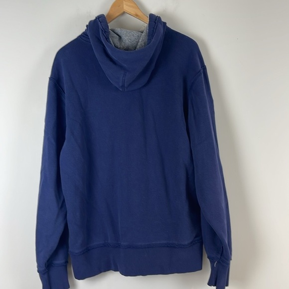 New England Patriots Reebok Sweatshirt Navy Blue Size Medium - Picture 7 of 10